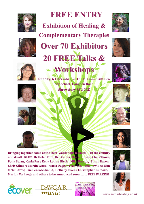 Exhibition of Healing leaflet