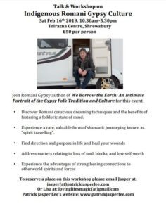 Flyer for gypsy workshop
