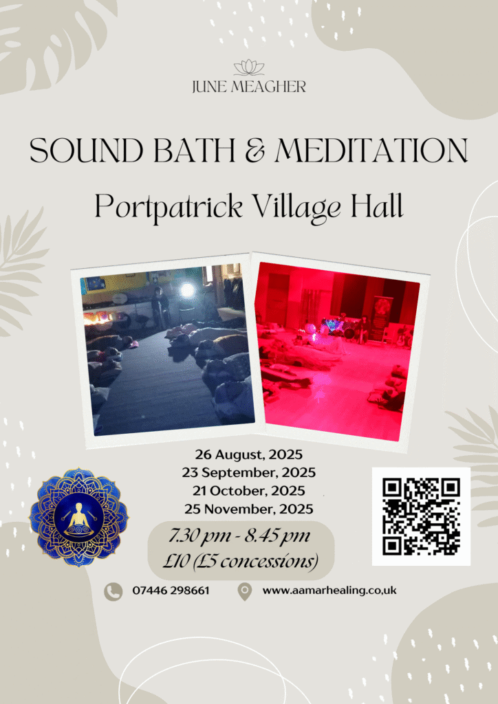 June Meagher sound bath portpatrick scotland