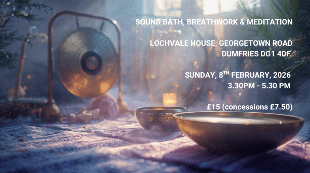 Sound bath meditation dumfries