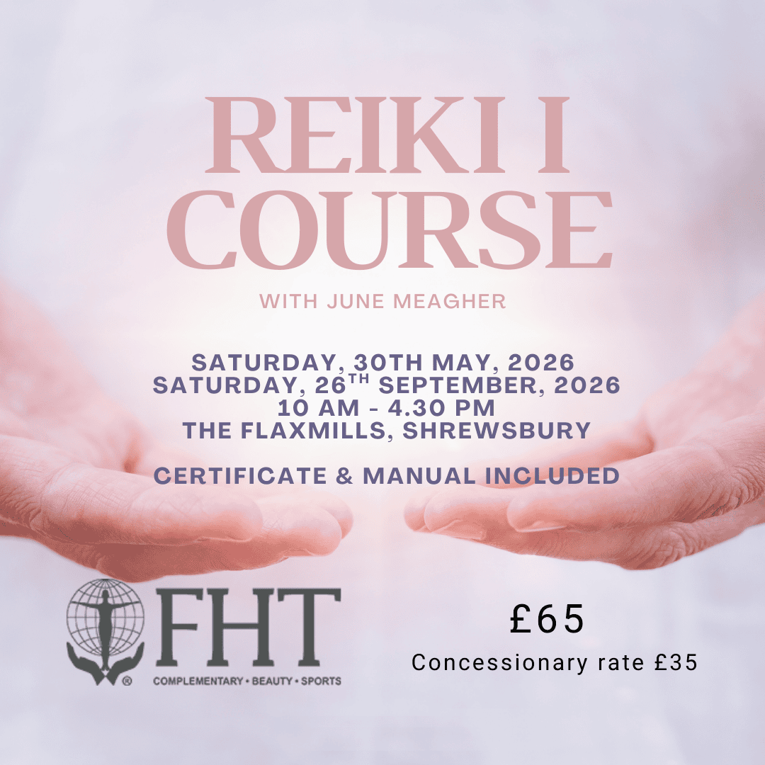 Reiki I with June Meagher, Shrewsbury