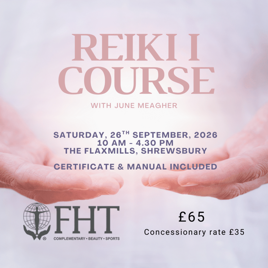 Learn Reiki I with June Meagher Shrewsbury