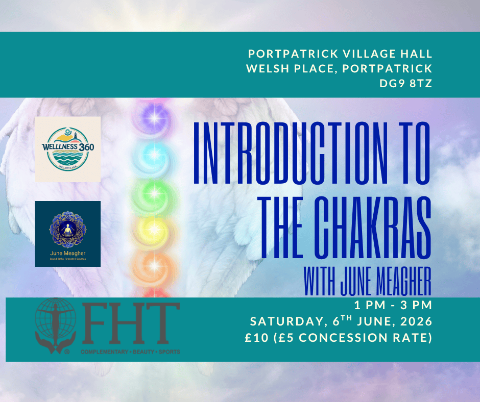 Chakra & Aura Workshop with June Meagher, Portpatrick