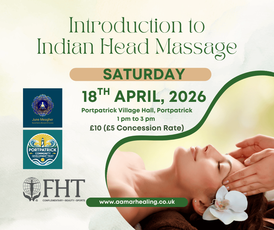Introduction to Indian Head Massage with June meagher
