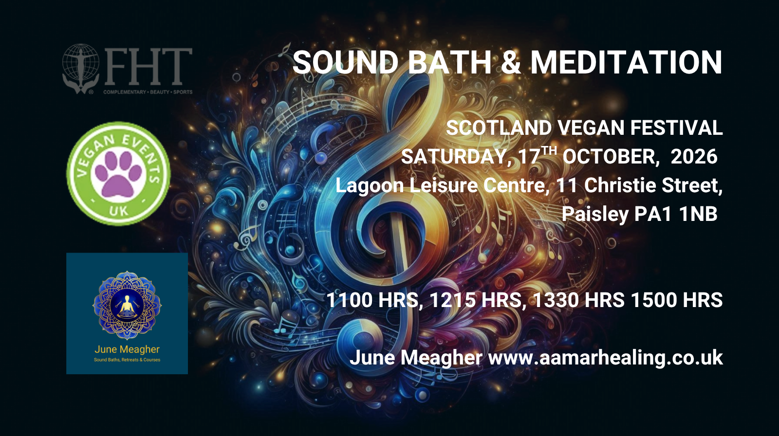 Sound Bath Scotland Vegan Festival